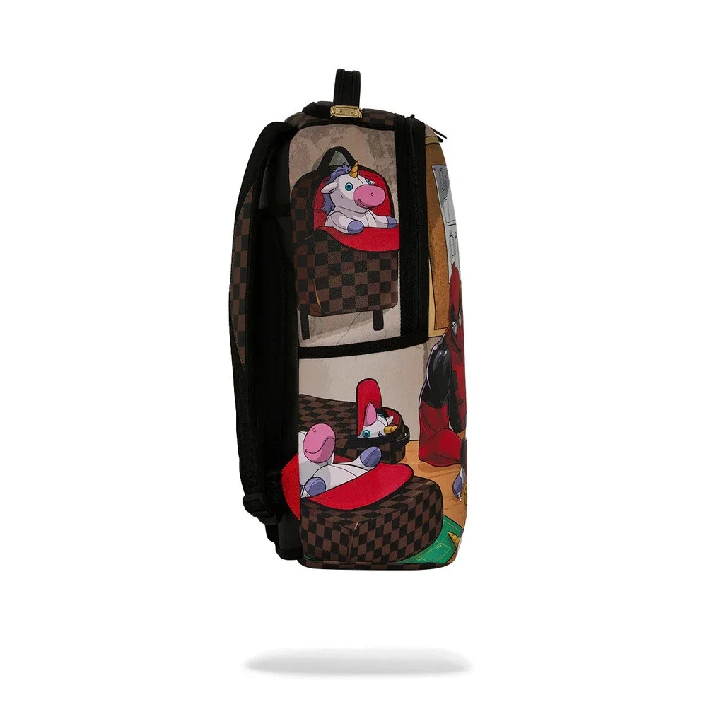 Deadpool Sprayground Designer Backpack Unisex Multi Laptop Sleeve Bag SPR314